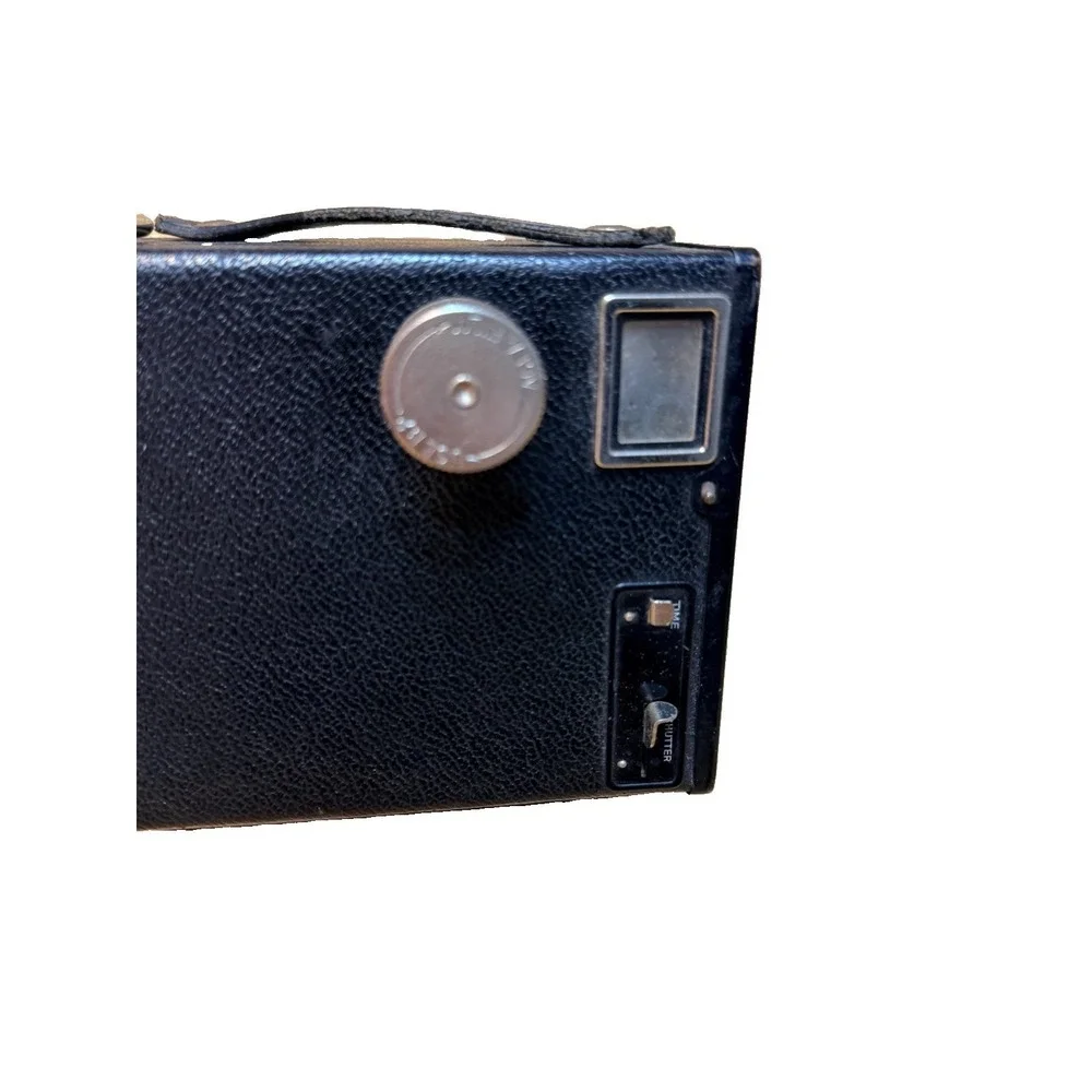 AGFA B-2 CADET Antique Vintage Box Snap Shot Film Camera USA ANSCO